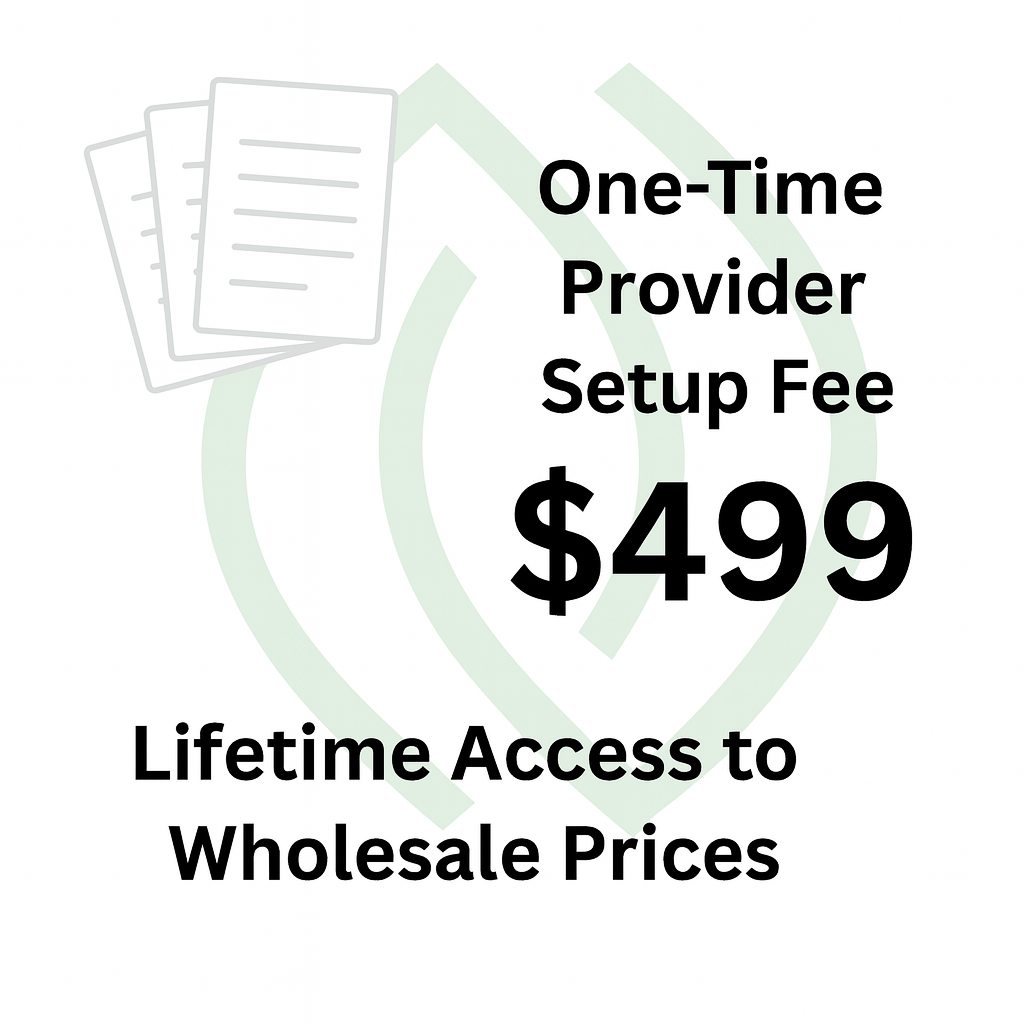 Provider Account Setup