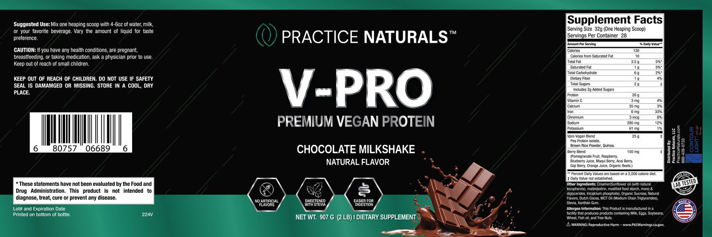 V-PRO - Chocolate (New Formulation)