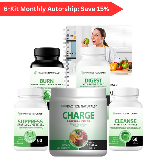 Save 15% w/ Monthly Auto Ship: 6 CHARGE Transformation Kits