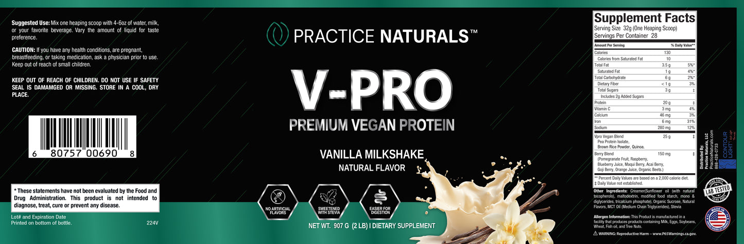 V-PRO - Vanilla (New Formulation)